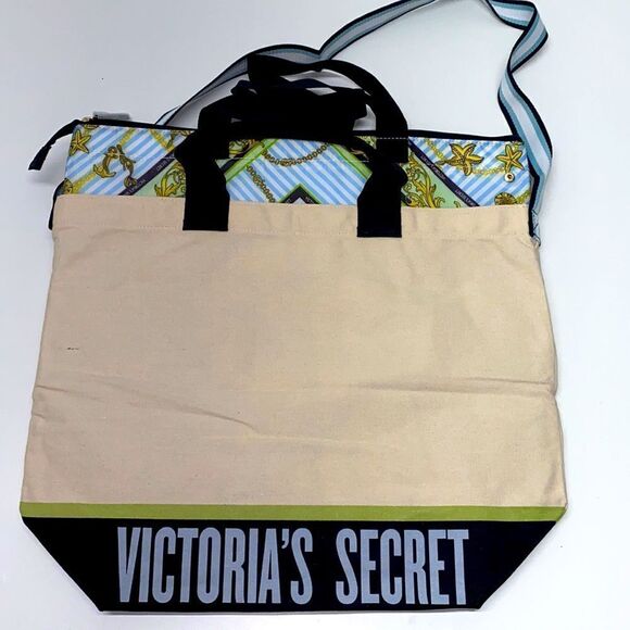 🔥2 in 1 Victoria secret bag tote /cooler New - Picture 1 of 9